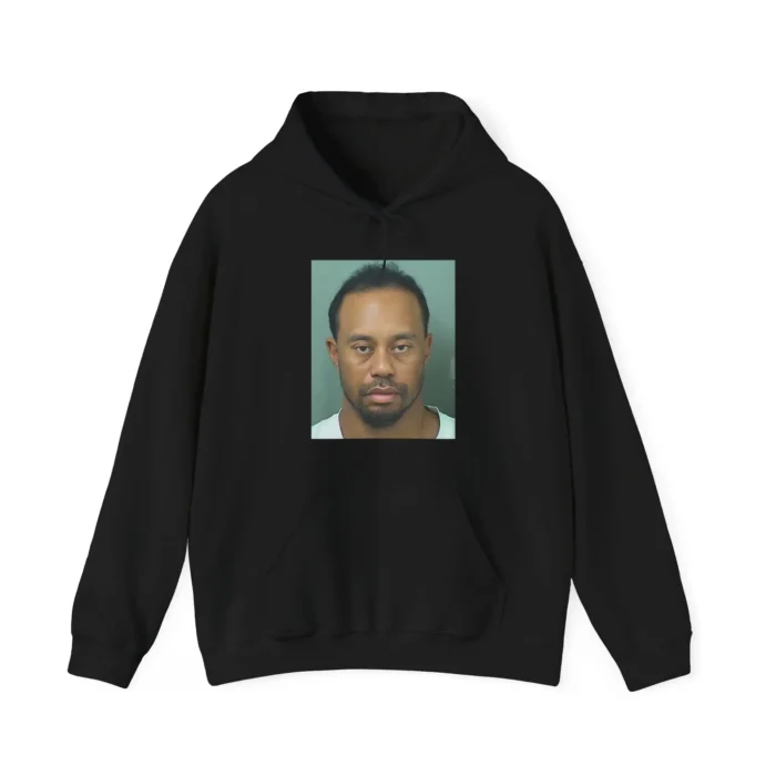 Tiger Woods Mugshot Hoodie