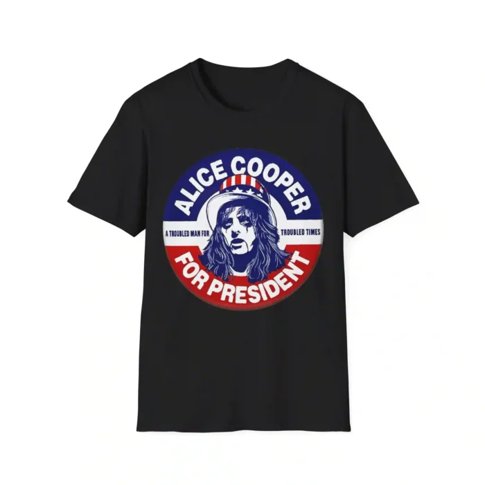 Alice Cooper for President t-Shirt Black