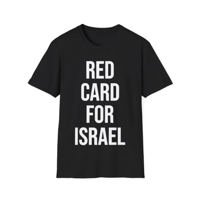 Red Card For Israel Shirt