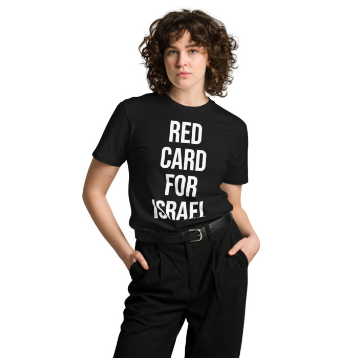 Red Card For Israel Woman Shirt