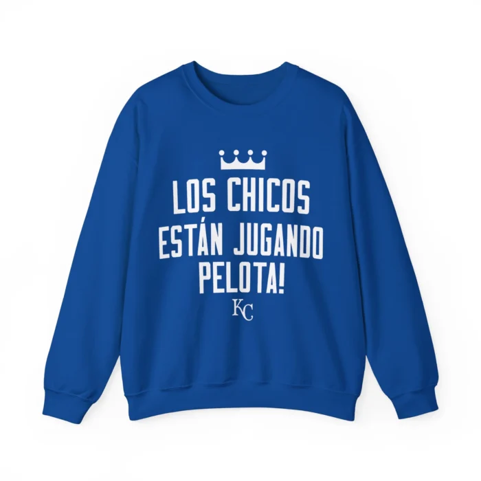 Los Chicos Están Jugando Pelota Sweatshirt