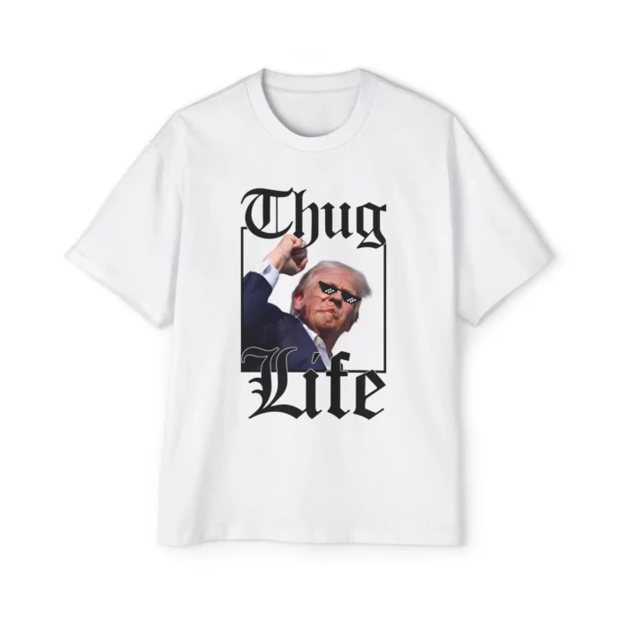 Donald Trump Assassination Attempt Thug Life Premium Shirt
