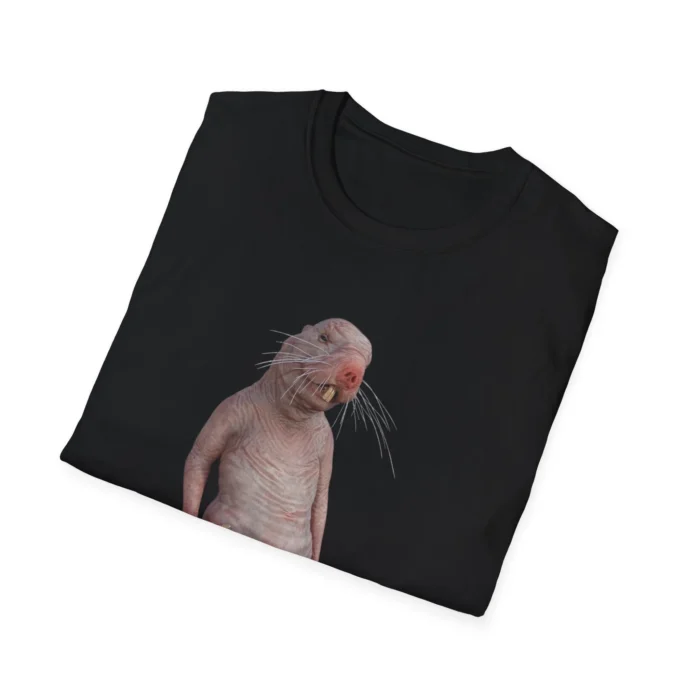 Funny Naked Mole Rat Folded Shirt