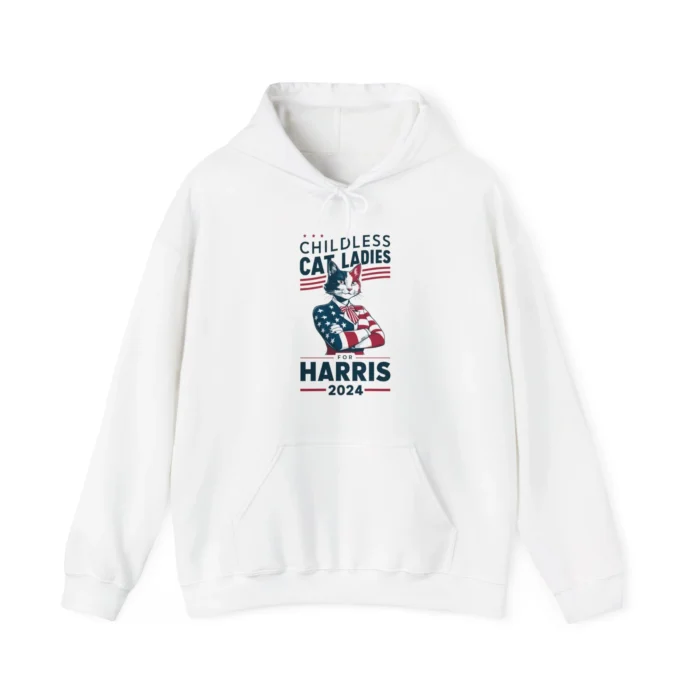 Childless Cat Ladies For Kamala Hoodie