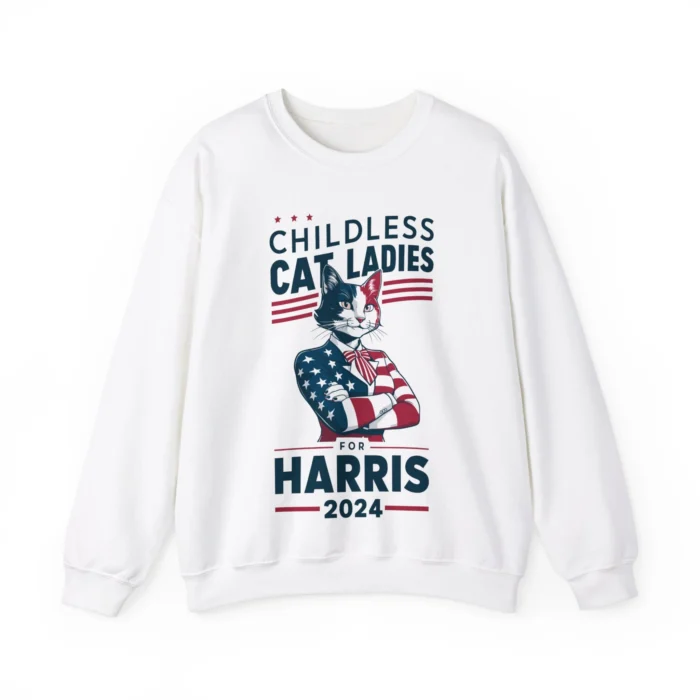Childless Cat Ladies For Kamala Sweatshirt