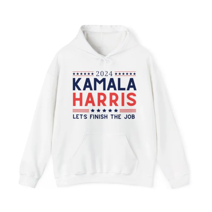 Kamala Harris Let's Finish The Job Hoodie