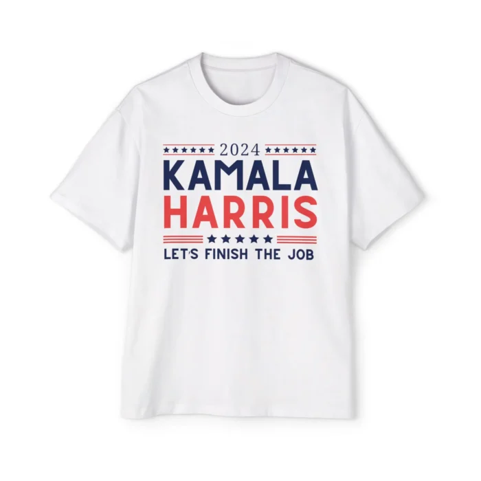 Kamala Harris Let's Finish The Job Premium Shirt