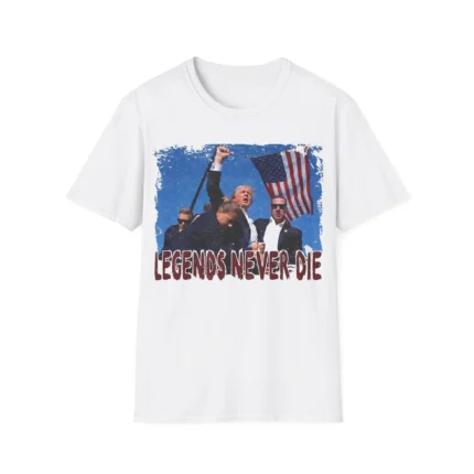 Trump Rally Legends Never Die Shirt