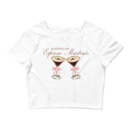 Running On Espresso Martinis Baby Tee