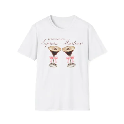 Running On Espresso Martinis Shirt