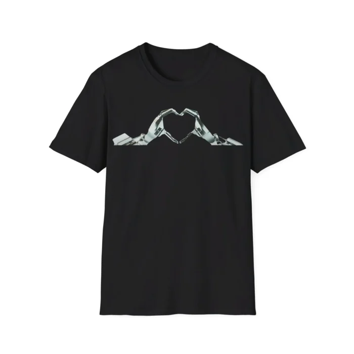 Elon Musk Robot Hand Heart Shirt