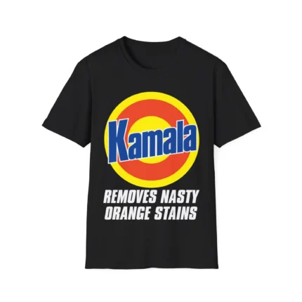 Kamala Removes Nasty Orange Stains Shirt