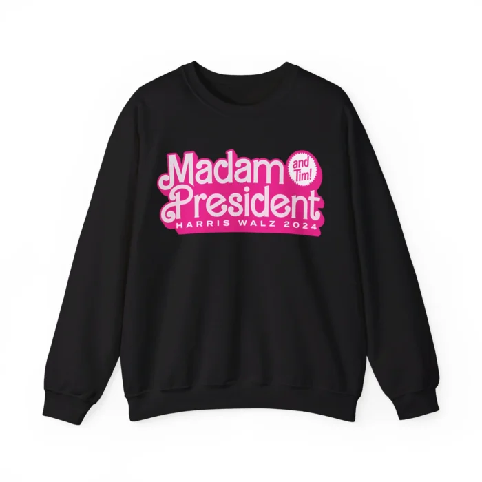 Madam President Kamala and Tim Sweatshirt