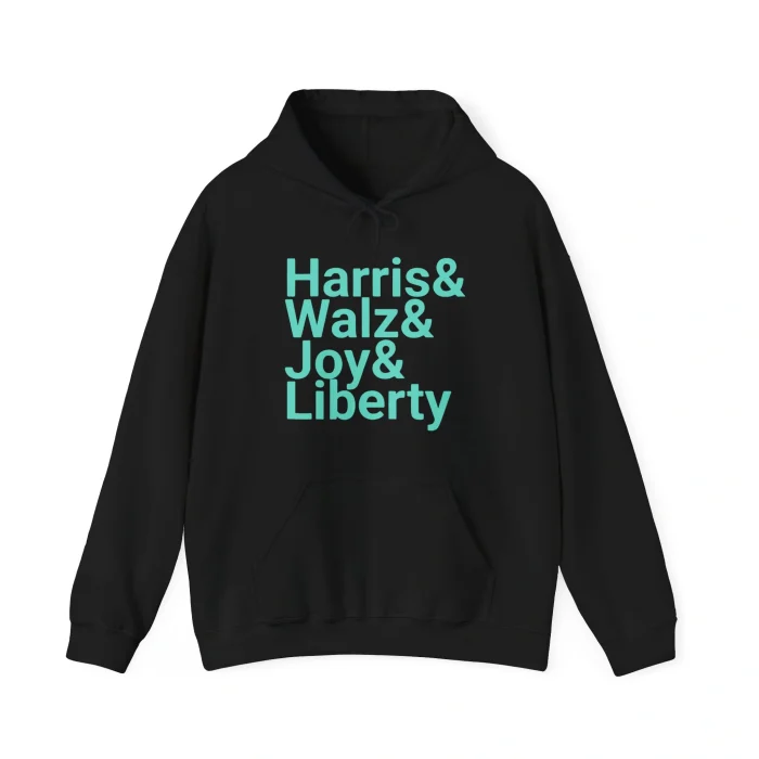 Harris Walz Joy Liberty Hoodie