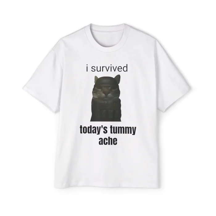 I Survived Today's Tummy Ache Premium Shirt