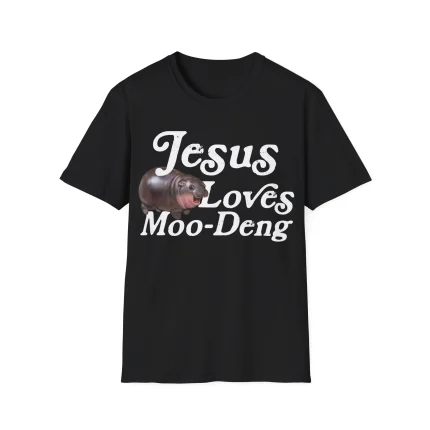 Jesus Loves Moo Deng Shirt