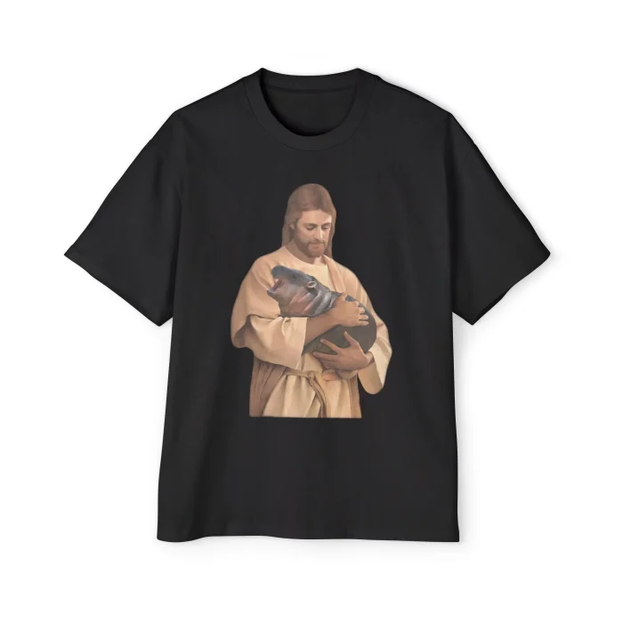 Jesus Moo Deng Premium Shirt