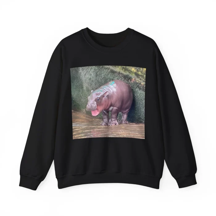 MooDeng Baby Hippo Sweatshirt