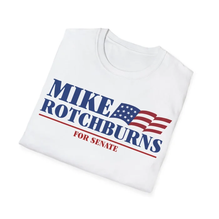 Mike Rotchburns For Senate Folded Shirt