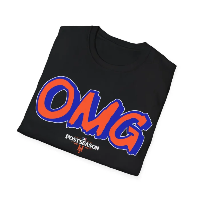 Omg Ny Mets Folded Shirt