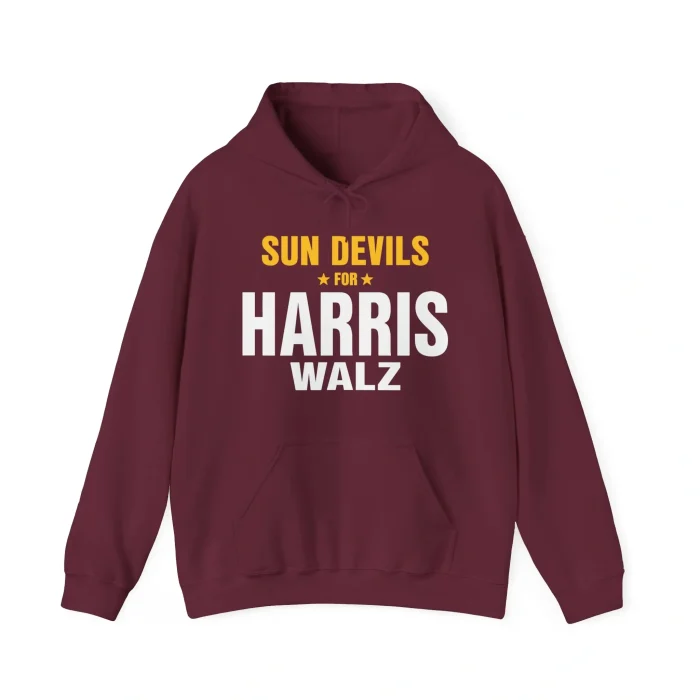 Sun Devils for Harris Walz Hoodie