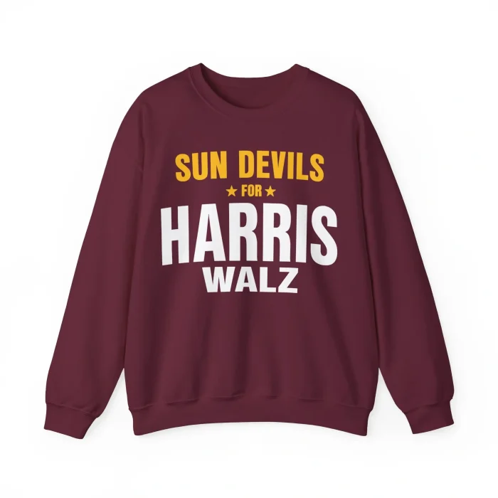 Sun Devils for Harris Walz Sweatshirt