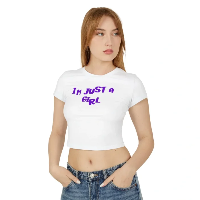 I'm Just a Girl Baby Tee