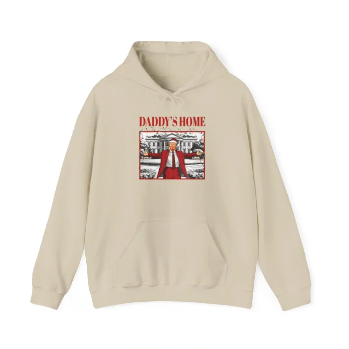 Trump Daddy's Home For Christmas Hoodie