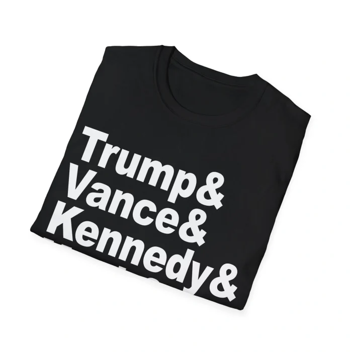 Trump Vance Kennedy Musk Gabbard Folded Shirt