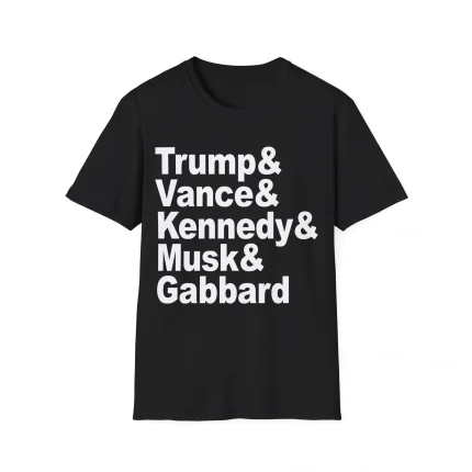 Trump Vance Kennedy Musk Gabbard Shirt