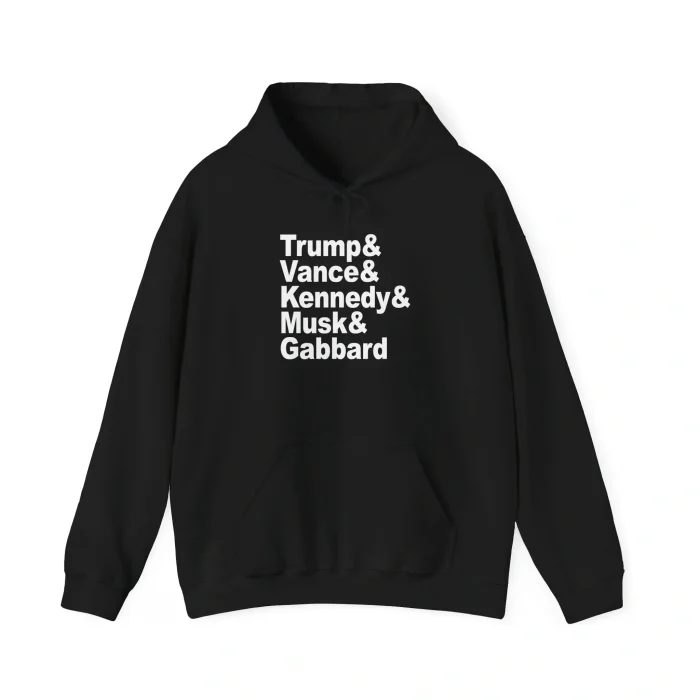 Trump Vance Kennedy Musk Gabbard hoodie