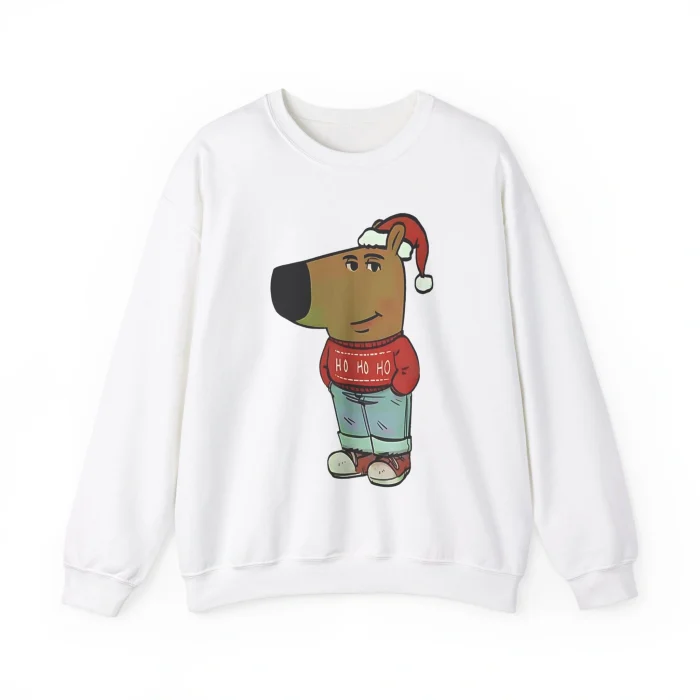 Chill Guy Christmas Sweatshirt