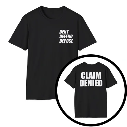 Deny Defend Depose Claim Denied Shirt