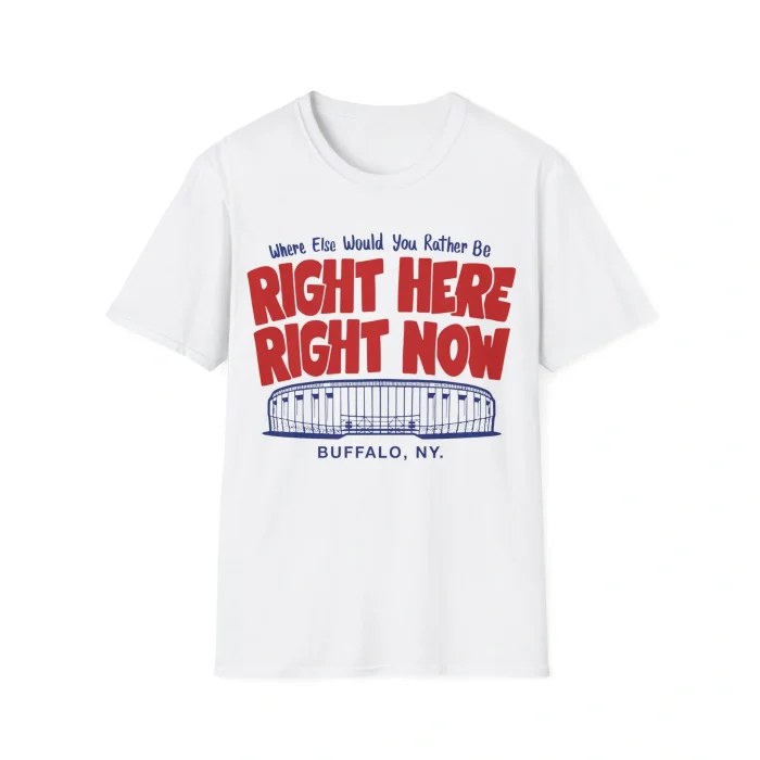 Right Here Right Now Buffalo Shirt