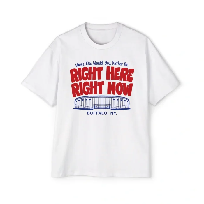 Right Here Right Now Buffalo Premium Shirt