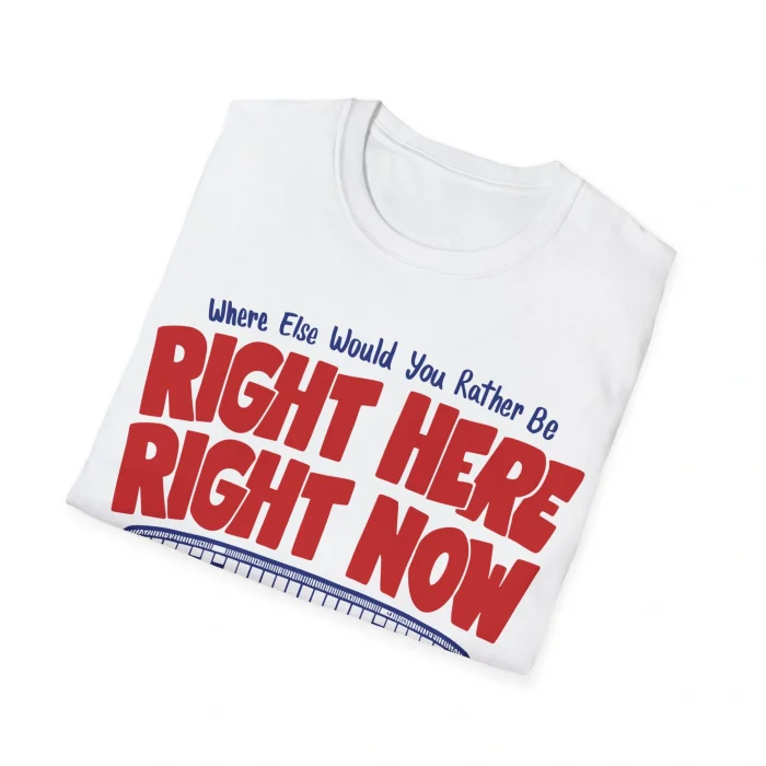 Right Here Right Now Buffalo folded Shirt