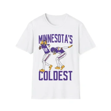 Justin Jefferson Minnesota's Coldest Shirt