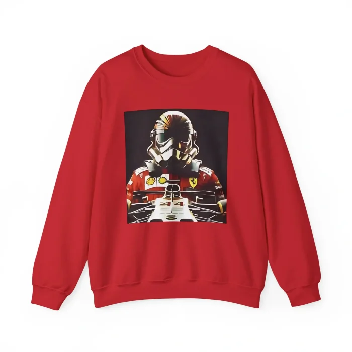 Lewis Hamilton With Stormtrooper Helmet Sweatshirt