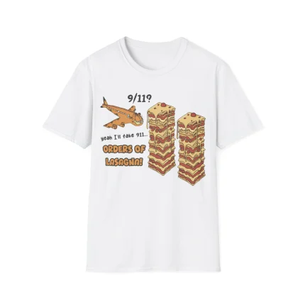 Garfield 9/11 Lasagna Shirt