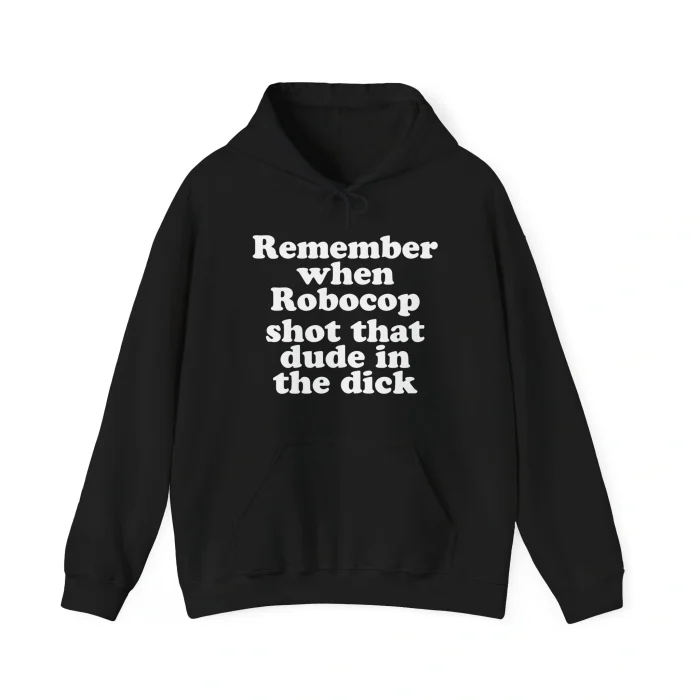 Remember When RoboCop Shot That Dude Hoodie