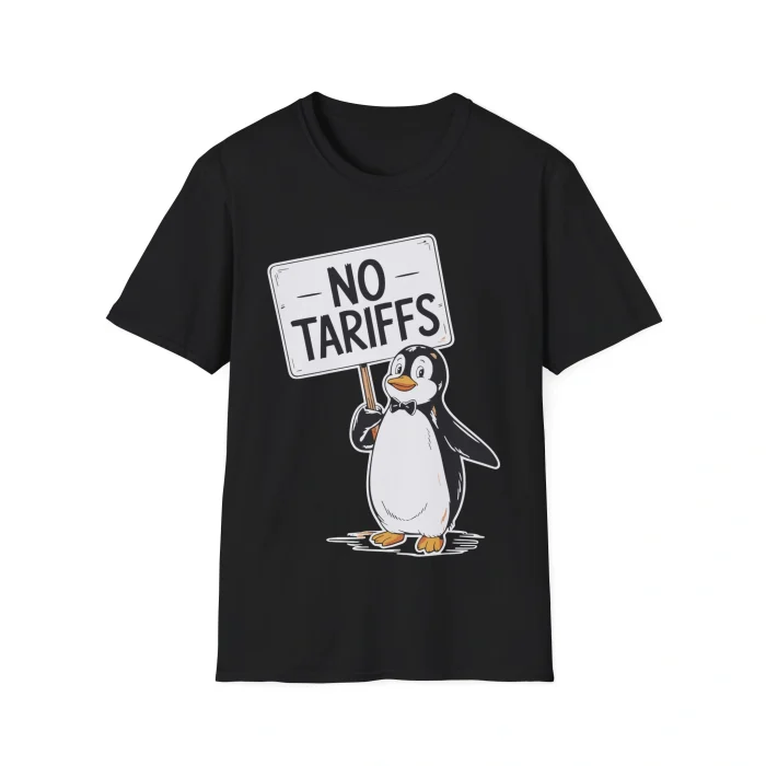 No Tariffs Penguin Shirt