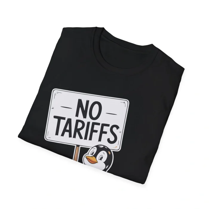 No Tariffs Penguin Shirt