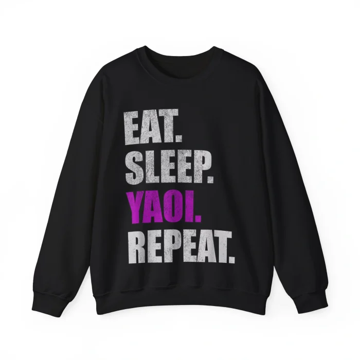 Eat Sleep Yaoi Repeat Sweatshirt