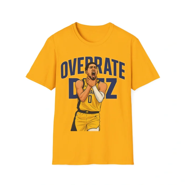 Haliburton Choke Overrate Deez Shirt