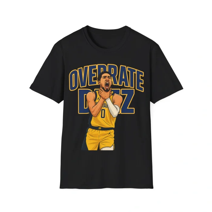 Haliburton Choke Overrate Deez Shirt
