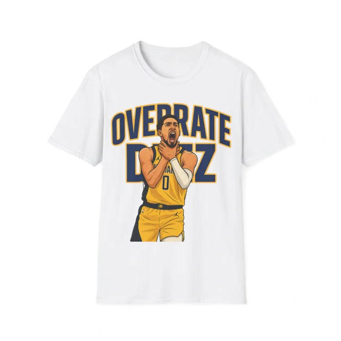 Haliburton Choke Overrate Deez Shirt