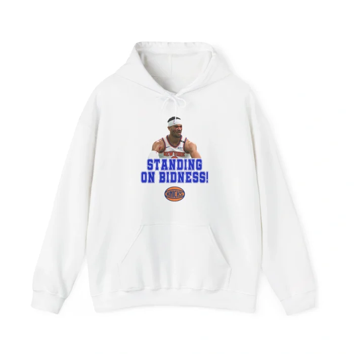 Josh Hart Standing on Bidness Hoodie