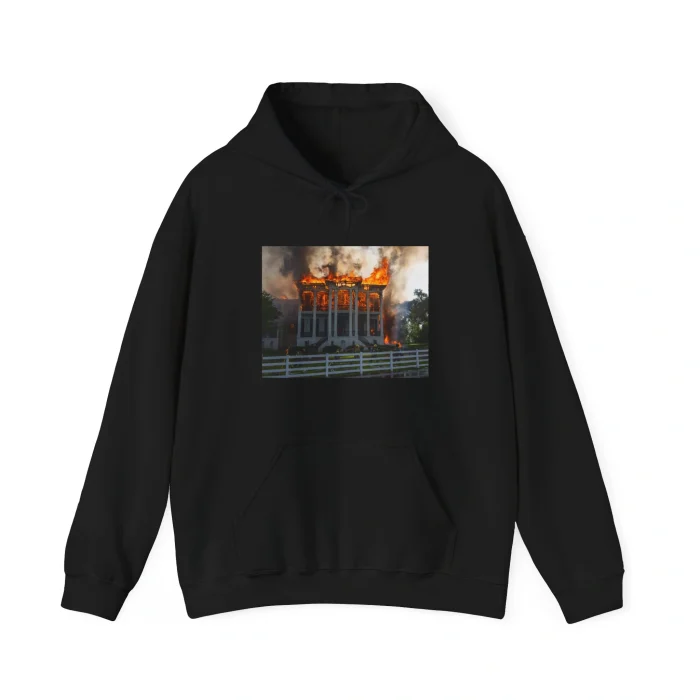 Nottoway Plantation Fire Hoodie