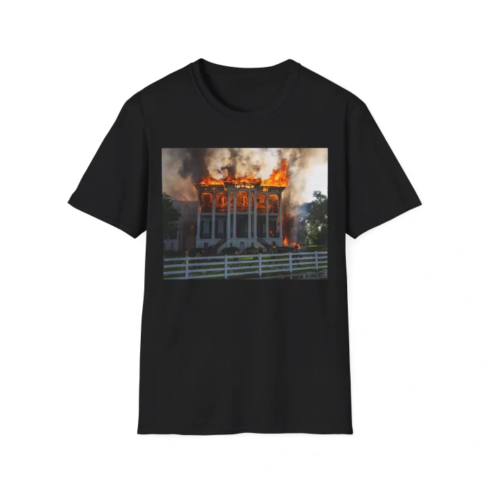 Nottoway Plantation Fire Shirt