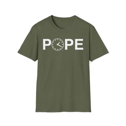 Pope Leo Wrigley Clock Shirt